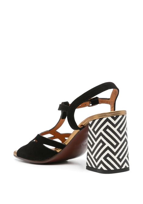 Sandali Plau 70mm in nero - donna CHIE MIHARA | PLAUNGR